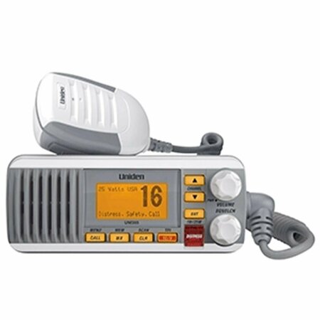 UNIDEN Class D Plus Fixed Mount VHF Radio - Solara White UN82189